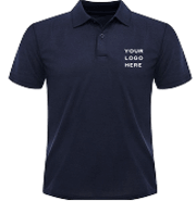 Tailorsmade polo collar tshirt in cotton, polycotton with DTF print or embroidery
